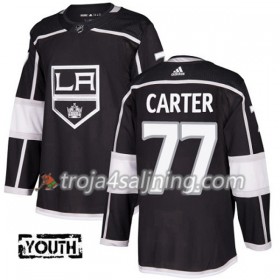 Los Angeles Kings tröja Jeff Carter 77 Adidas 2017-2018 Svart Authentic - NHL Tröjor Herr